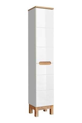 Hoge kast Badkamerrek Badkast Badmeubels Planken Bad