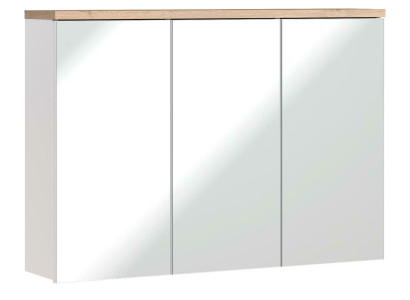 Spiegelkast Wandkast Badkamerkast met spiegel 100 cm