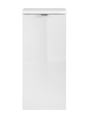 Universelle hangkast kast Decoratief badmeubel met een wasmand