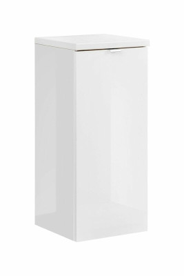 Universelle hangkast kast Decoratief badmeubel met een wasmand