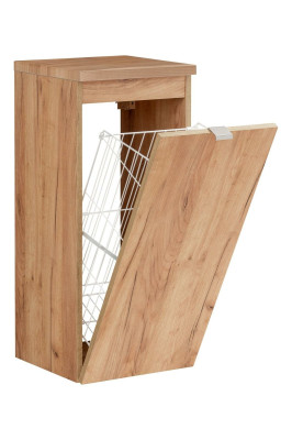 Universele wandkast badkamermeubel met wasmand