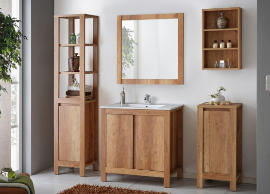 Ontwerp badkamer meubels bad set decoratieve set kast wastafel