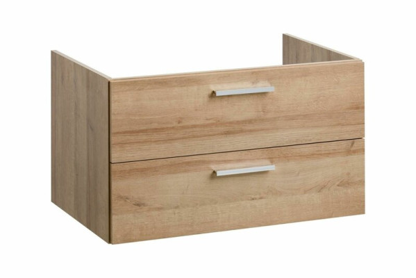 Badkamermeubelset 80cm wastafel met moderne onderkast Decoratieve wastafel