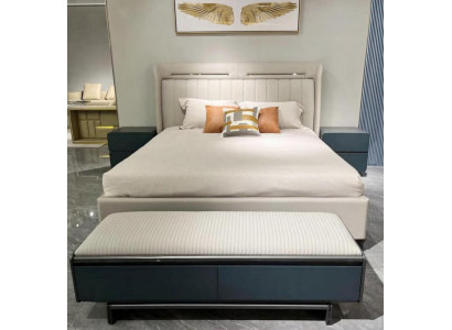 Slaapkamerset Luxe meubels Bed Nachtkastjes Tweepersoonsbed Bedframe