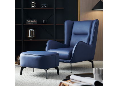 Fauteuil Ontwerp Beklede Meubels Luxe Woonkamer Modern Gestoffeerde Stoel Nieuw