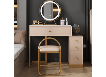 Ontwerper make-uptafel slaapkamer console tafel spiegel luxueus nieuw
