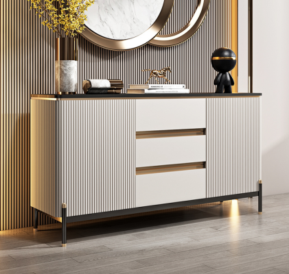 Commode Wit Sideboard Hout Kast Meubels Inrichting Dressoir Luxe Nieuw