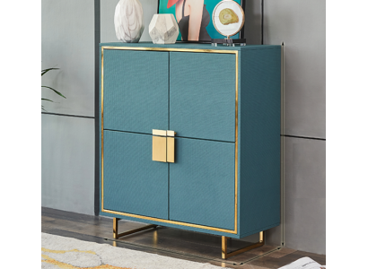 Modern dressoir Blauw Woonkamer Commode Luxe Regaal Meubels Nieuw