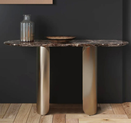 Console tafel Ontwerp Hout Tafel Console tafels Luxe Tafels Sideboard