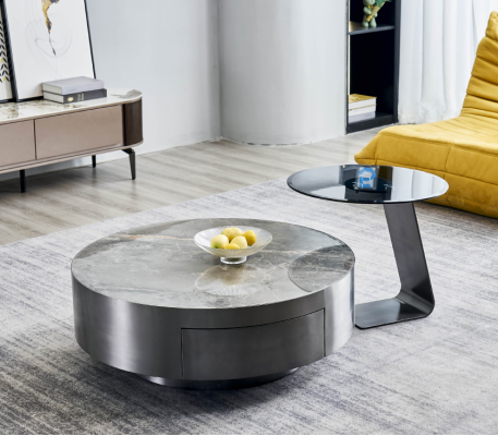 Bijzettafel Tafels Ontwerper Woonkamer Salontafel Set 2-delig Meubels