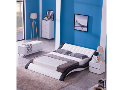 Bed Boxspring Bed Modern Double Bedroom Marriage Bed Beds