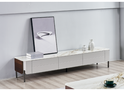 rtv Lowboard tv-standaard Sideboard Hout Modern Wit Woonkamer Nieuw