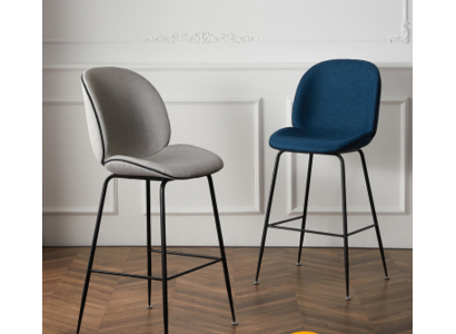 Eetkamer Modern Eetkamerstoel Gestoffeerde Stoel Design Meubel Grijs Nieuw
