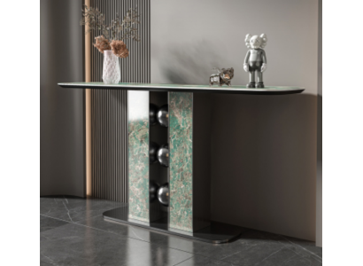 Moderne luxe console tafel ontwerper grijs hout woonkamer nieuw meubilair