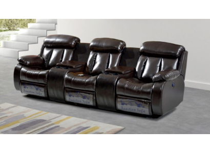 Luxe woonkamerbank 3-zits woonmeubelen deluxe bankstel bruin