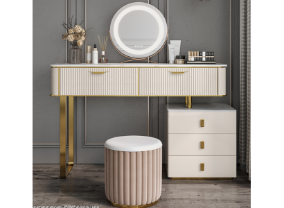 Toilettafel Spiegel Luxe Console Commode Slaapkamer Console Tafel