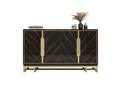 Kast dressoir kast luxe kast rek meubels houten kast nieuw