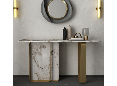 Console tafel Ontwerper houten tafel console consoles meubels