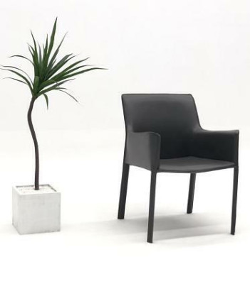 Ontwerp leunstoelen gestoffeerde eetkamer club keuken lounge woonmeubelen stoel fauteuil