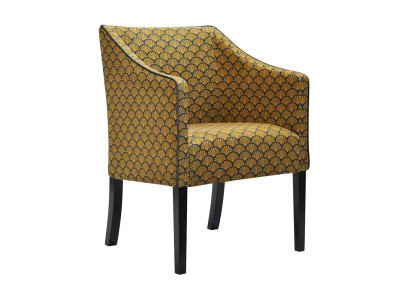 Ontwerp loungestoel eetkamer fauteuil ontspanning gestoffeerde horeca stoel stoelen