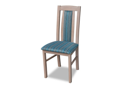 Luxe design gestoffeerde stoel stoelen zit rug kantoor hout eetkamer massief