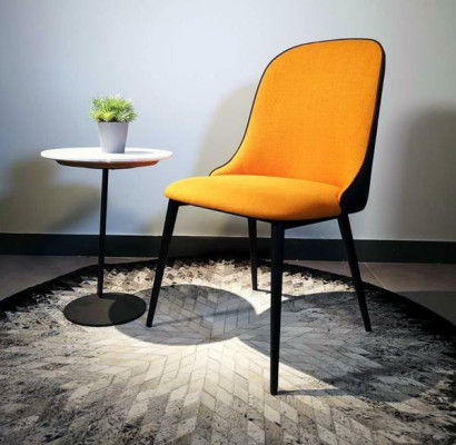 Fauteuil Metaal Bekleding Lounge Club Stoel Zit Ontspanning Luxe Kamer Wachten Nieuw Ontwerp