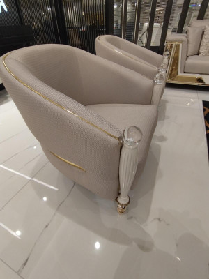 Fauteuil Bekleding Zitter Design Fauteuil Bank Relax Stof Modern Design Fauteuil Nieuw