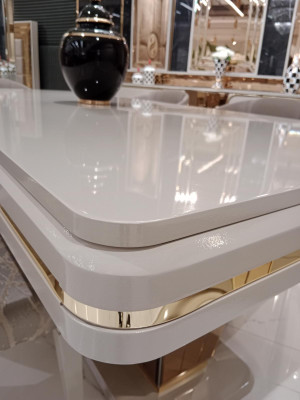 Ontwerper Eettafel Krachtig tafelontwerp Elegant Nieuw Modern