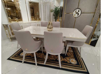 Luxe moderne eettafel eetkamertafel houten tafels moderne meubels nieuw