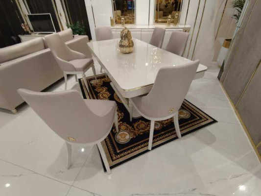 Luxe moderne eettafel eetkamertafel houten tafels moderne meubels nieuw