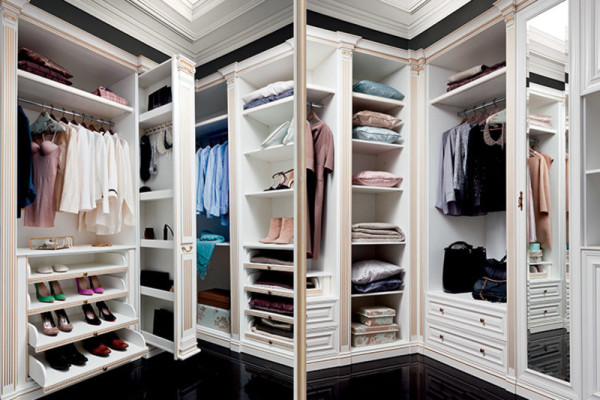 Element Model V2D-02 voor Inloopkast Garderobe Italiaanse meubels