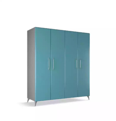 Kledingkast Slaapkamer Houten Kast Modern Kledingkasten Blauw