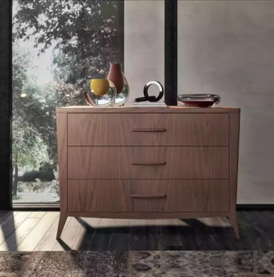 Ladenkast Woonkamer Houten Meubels Italië Dressoir Ladenkasten Bruin Kast