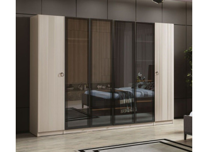 Luxe kledingkast slaapkamer stijl modern hout meubels kasten kast