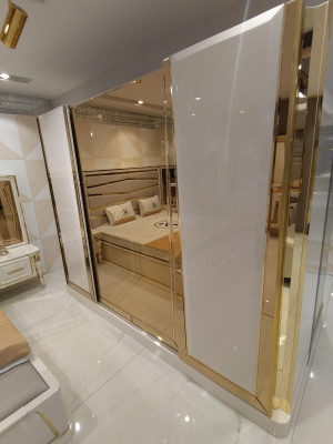 Moderne kledingkast slaapkamer kast houten kast meubilair nieuw kasten nieuw