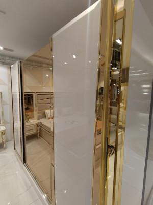 Moderne kledingkast slaapkamer kast houten kast meubilair nieuw kasten nieuw