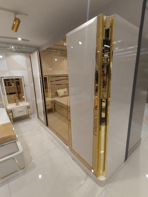 Moderne kledingkast slaapkamer kast houten kast meubilair nieuw kasten nieuw