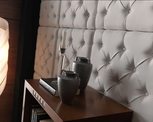 Wandbekleding Chesterfield Bekledingen voor de muur 3D Designer