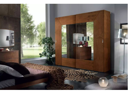 Slaapkamer kledingkast Houten kast Modern bruin Kleerkasten
