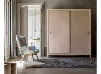 Slaapkamer Kledingkast Materiaal Hout Kast Modern beige Kasten
