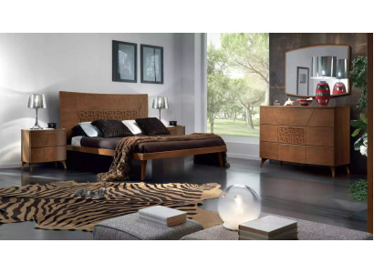 Slaapkamer set bed 2x nachtkastjes commode design luxe nieuw 5-delig.