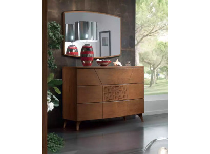 Slaapkamer set commode spiegel luxe compleet modern commodes 2-delig.