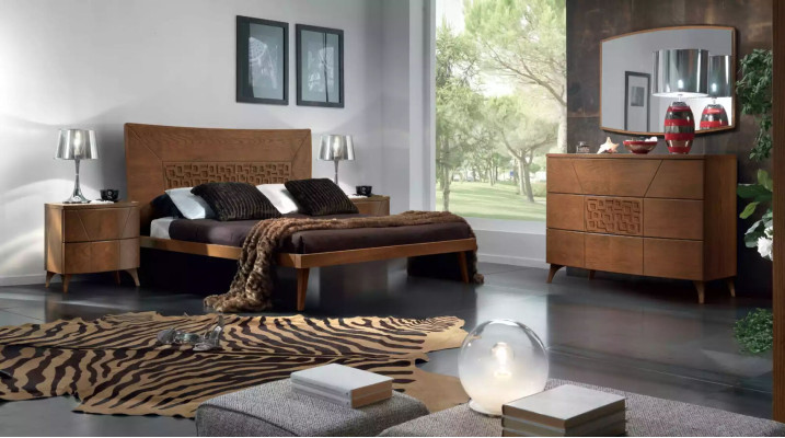 Slaapkamer set commode spiegel luxe compleet modern commodes 2-delig.