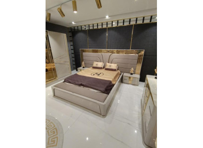 Slaapkamer set Luxe Compleet bed + 2x nachtkastjes 3-delig Modern Set Nieuw