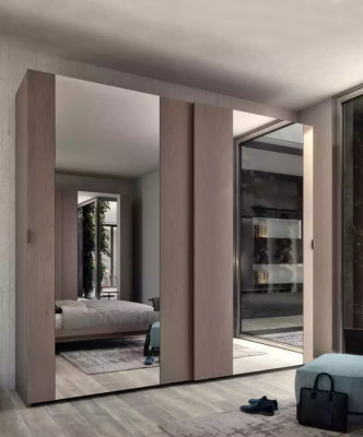 Kast Luxe Ontwerp Slaapkamer Kasten Kleding Houten Kledingkast