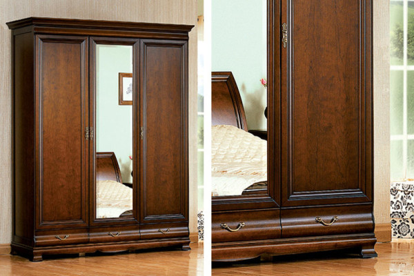 Klassieke ladekast bijzettafel koffer bock kistkast kruk