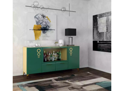 Dressoir Luxe nieuw Groene console Sideboards Modern Woonkamer Kommoden Hout