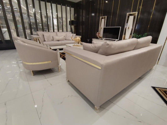 Sofaset 3+3+1+1 zits + salontafel + dressoir Moderne Set Nieuw