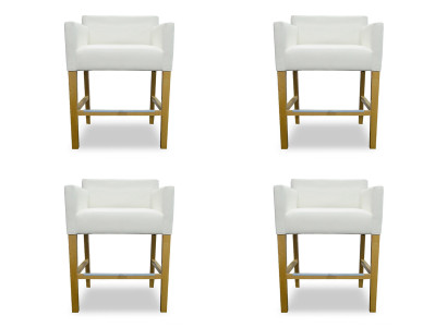 4x Barkruk Barkruk Teller Barkruk Barkruk Set Stoelen Bekleding Zitcombinatie