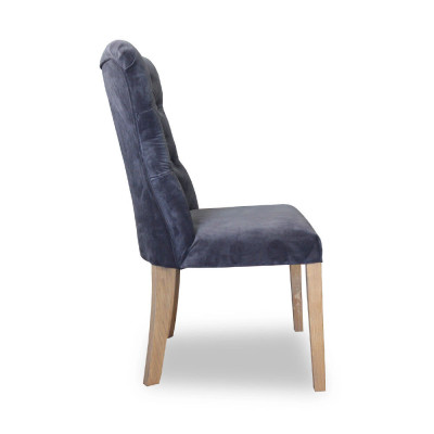 4x Stoelen Stoel Bekleding Design Chesterfield Set Fauteuil Compleet Set